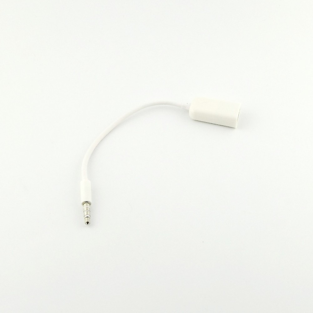 3.5mm Male AUX Audio Plug to USB 2.0 A Female Jack Converter Adapter Cord Cable