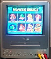 TOSHIBA | 9″ TV DVD COMBO ✪NOS✪ MD9DP1 RARE RETIRED PORTABLE 12V DC 120V AC CRT