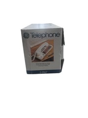 GE Model 2-9167 White Memory Telephone 21 Number Memory Corded Electronic Hold