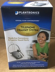 Plantronics S12 Corded Telephone Headset System Handsfree