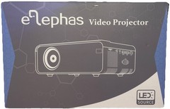 ELEPHAS Video Projector—HD/USB/USB-T/AV/Headphone Jacks—NEW—SHIPS IN 24 HOURS—