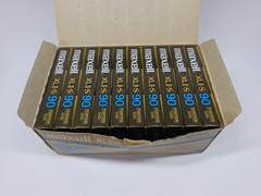 10 MAXELL XLII-S 90 Gold Super Fine Epitaxial High Bias Cassette Tapes