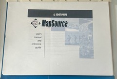 Garmin MetroGuide U.S.A.-Map CD-ROM (Windows) version 5.0 with user Manuals.