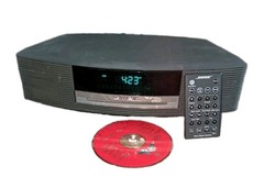 Bose Wave Music System AM/FM/CD Alarm Clock Radio W/Remote AWRCC1 Refurbished