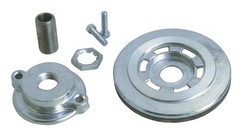 TRANSDAPT 1024 Oil Filter By-Pass Plate; 56-97 Chevy V8 With Canister Style Oil