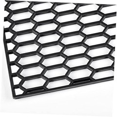 47″x16″ ABS Plastic Universal Car Grill Mesh, 11x30mm Honeycomb Black ABS