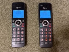 AT&T CL82219 DECT 6.0 2-Handset Cordless Phone w/ Answering Machine