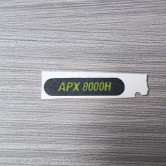 DIY Motorola APX8000H Radio Speaker Grille Aluminum Plate Body Case Label Badge