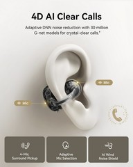 Baseus Open Ear Clip-On Headphones Hi-Res LDAC & HiFi4 Earbuds MC1 Pro
