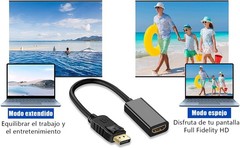 Displayport Male to HDMI Female Cable Converter Adapter for PCLaptop Desktop LOT