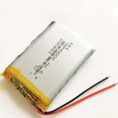 3.7V 3000mAh Lipo Rechargeable Battery For PAD GPS 104060 PowerBank Mobile Phone