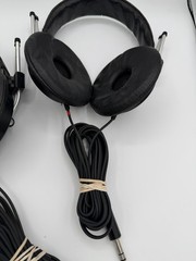 Fostex T20 Stereo Headphones Adjustable Headband Ear-Pad Black 6.35mm pair
