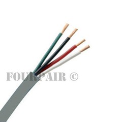 18/4 Security Alarm Audio Wire Cable Stranded 4 Conductor 18 AWG CMR CL3R 1000ft