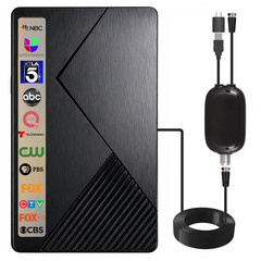 Five Star Flat Panel Indoor TV Antenna – 4K Ready for Local Channels Long Range