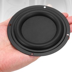 2 Pcs Passive Radiator 4 Inch Round Woofer Vibrating