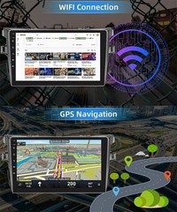 Android 15 MP5 Player Quad-core Stereo Radio 32G For Toyota Corolla 2006-2013
