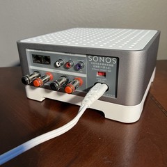 Sonos Connect Amp Gen 1 S1 Digital Media Streamer – White/Gray TESTED WORKS
