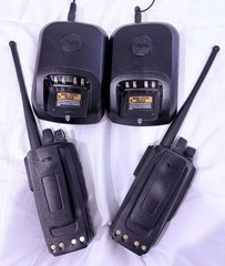 Vertex Standard Digital UHF Radio VXD-720 VXD-720-G6B-4 w/Battery (pair)