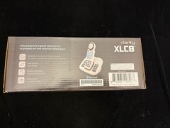 Clarity XLC8 Cordless Phone Answering Machine 50 Decibels Amplified w/ Bluetooth