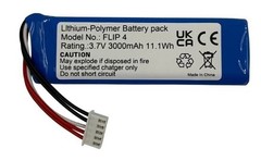 Replacement Battery for JBL Flip 4 Flip 4 Special Edition Replace JBL 3000mAh