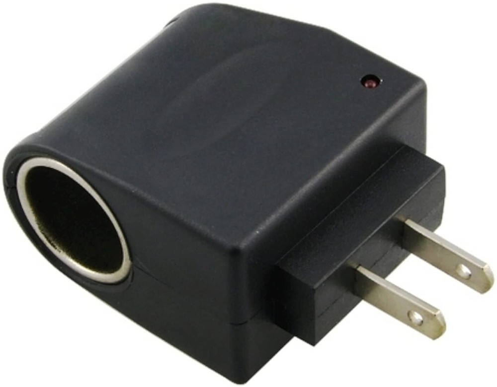 120V AC Electric Wall Outlet Power To 12V DC Cigarette Lighter Adapter converter