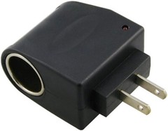120V AC Electric Wall Outlet Power To 12V DC Cigarette Lighter Adapter converter