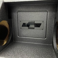 Universal Single Regular Cab Subwoofer Box 2×8” Ford Gm Bolero Style Mega Bass