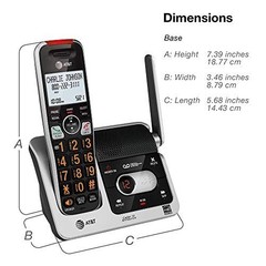 AT&T BL102-3 DECT6.0 3-Handset Cordless Answering Machine