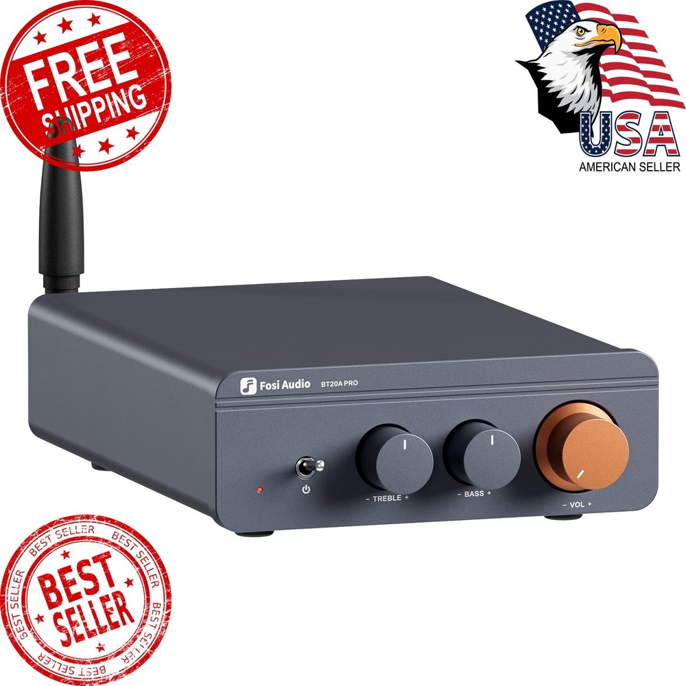 Fosi Audio BT20A Pro Bluetooth 5.0 Amplifier 300W