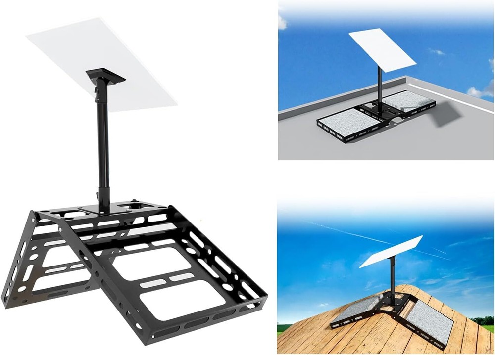 Adjustable Starlink Roof Ridge Mount Gen 3, Ybervont Starlink Mounting Kit Gen 3