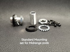 Focal Flax Evo PS165F3E, Aluminum Pods for Midrange Focal Flax Evo PS165F3E