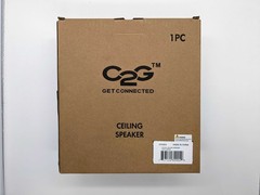 C2G 39904 C2G Cables To Go 6in Ceiling Speaker – White – 90 Hz to 20 kHz – 8 Ohm