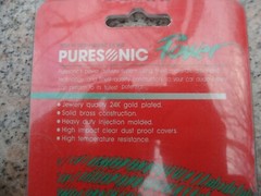 Puresonic Power Car Audio Delivery System Jewlery Quality 24 ct Gold Plated 6320