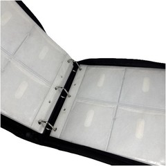 Media Source CD Case 25 Sleeve 200 Disc Capacity Binder—Used—SHIPS IN 24 HOURS—