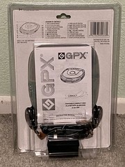 GPX Compact Disk CD Player New Sealed C3943 cT 45 SEC Anti-Roll NEW SEALED RED