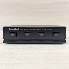 RadioShack 40-137 4-Way High Power Stereo Speaker Control Center Selector Switch
