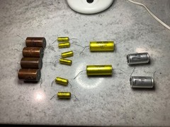 Audio Note Pure Tin Foil PIO Capacitors. 1.0ufd 400v