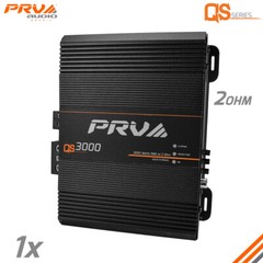 PRV Audio QS3000X 2 Ohm 3000 Watts Full Range Digital Compact 3k Car Amplifier