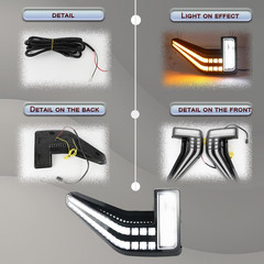 2021-25 F150 Amber LED Side Marker Lights Assembly–Compatible Replacement