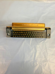ITT CANON 50P RIGHT ANGLE MALE DD-50P PIN CONNECTOR D-SUB 90 DEGREE PC MOUNT
