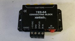 Xantech 789-44 1-Zone Connecting Block, Black “S1C”