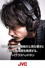 JVC Hi-Res corresponding headphone WOOD01 HA-SW01