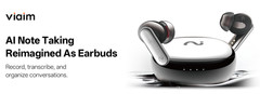 AI Voice Recorder Earbuds Real-Time Transcription ANC Meeting Notes | Silver