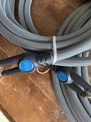 Monster THX Certified Braided Gray 12 AWG Speaker Cables 14’ Length