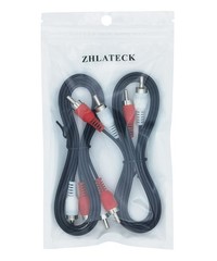 RCA Stereo Audio Cable, 3FT 2-RCA Male to 2-RCA Male Cable Compatible for Amp…