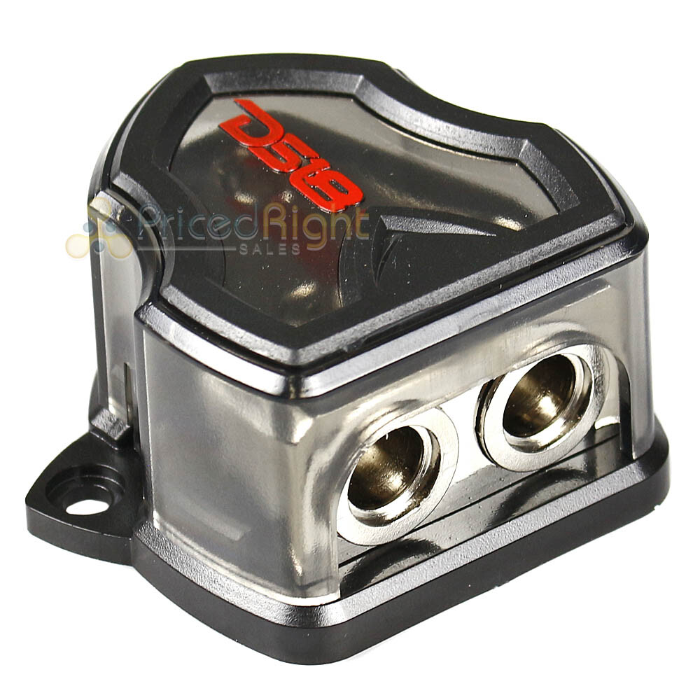 DS18 0 Gauge to Dual 0 Gauge Output Set Screw Ground Distribution Block DB1020