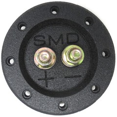 Steve Meade SMD Single Box Terminals Heavy Duty Grade 8 Hardware PVC Black