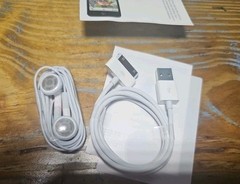 Apple Ipod Touch USB 2.0 OEM Charger Cable,Earphones And Empty Clear Case