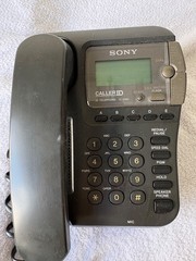 2 Sony IT-ID70 Caller ID Multi-Function Phone LCD Display AC Cord-Free Operation