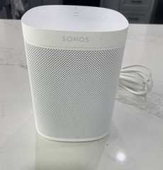Sonos One Gen 1 A100 S13 Smart Speaker White Tested w/ Power Cord